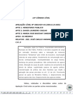 ACÓRDÃO DO TRIBUNAL DE JUSTIÇA DO RIO DE JANEIRO