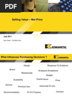 Value Selling