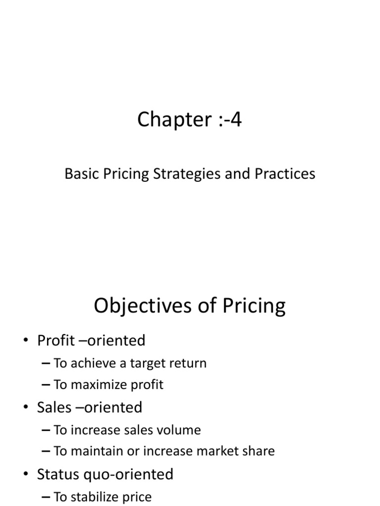 Essential Pricing Strategies Explained | PDF | Discounts And Allowances ...