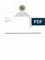 Governor Rod Blagojevich Special Investigative Committee Report