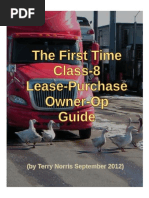 Download The First Time Class-8 Lease-Purchase Owner-Op Guide by Terry SN115110075 doc pdf