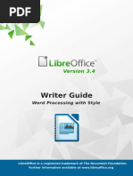 LibreOffice Writer Guide