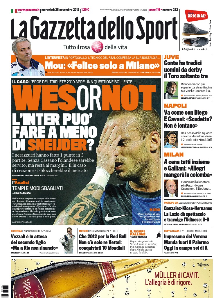 Gazzetta 20121128 | PDF, image size:768x1024