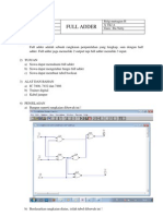 Laporan Digital Full Adder