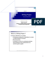 Writing Project (Technical Writing CS212)