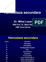 Hemostaza Secundara