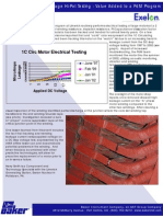 1C Circ Motor Electrical Testing: 14 16 18 20 June '97 Feb '99 Jan '01 Jan '02