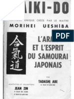 37667293 Aikido Tadashi Abe L Arme Et l Esprit Du Samourai Japonais 1958.