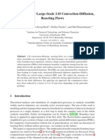 Fast Solution For Large-Scale 2-D Convection-Diffusion