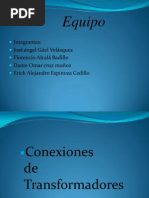 Conexion de Transformadores