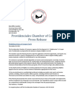 Providenciales Chamber of Commerce Press Release