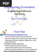 Engineering Economic Decisions - Engineering Economics 