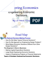 Engineering Economic Decisions - Engineering Economics 