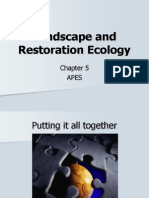 Landscape and Restoration Ecology