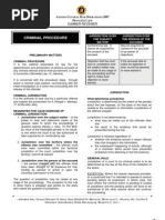 Ateneo 2007 Criminal Procedure