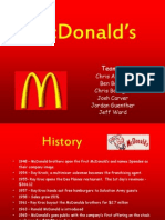 McDonalds Competitive Analysis Presentation