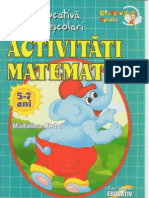 Carte Educativa Pentru Prescolari. Activitati Matematice-5-7 Ani