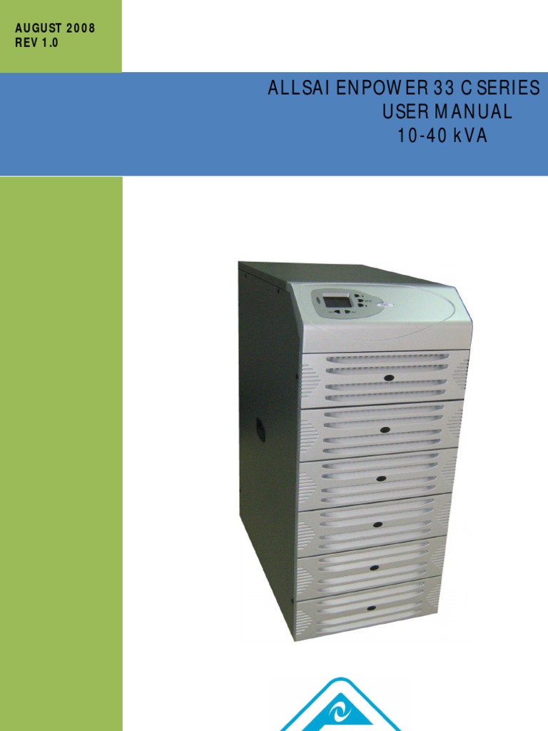 Manual UPS Power Inverter Rectifier