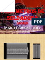 Parametros de Soldadura Gmaw