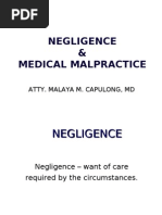 Download Negligence and Medical Malpractice by sarguss14 SN11515781 doc pdf