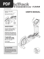 NordicTrack Commercial 1300 Model NTEL16907.1 From Costco