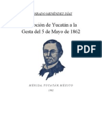 Devoción de Yucatán a la Gesta del 5 de Mayo de 1862 - Conrado Menéndez Díaz