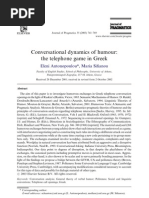 Download Conversational Dynamics of Humour by daniela1956 SN11518378 doc pdf