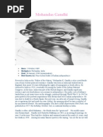 Download Mohandas Gandhi by Faizan SN11518463 doc pdf