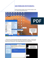 Setting Koneksi Wireless Networking Pada