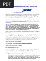 Download Trik Parkir Domain Blogspot Di Sedocom by Yunior Rahmawan Usop SN11519094 doc pdf