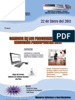 Afiche de Curso de Costos Y Presupuestos