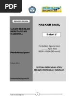 Soal Usbn Pai Sma-K - p2