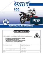Manual del Propietario Motomel Sirius 200 - 250 cc