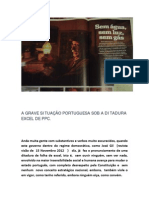 2012-12-01 - Andrade Da Silva - "A GRAVE SITUAÇÃO PORTUGUESA SOB A DITADURA EXCEL DE PPC"