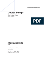 Goulds Residential Pump Guide