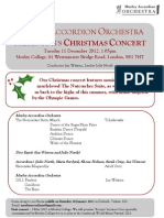 Christmas concert