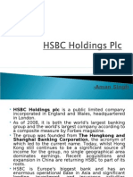 HSBC Holdings PLC, PAST AND PRESENT