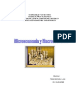 Macroeconomia y Microeconomia