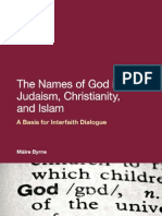 The Names of God in Judaism, Christianity and Islam