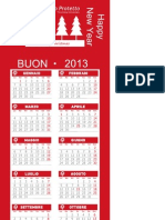 Calendario 2013 XL