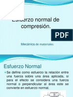 Esfuerzo de Compresion