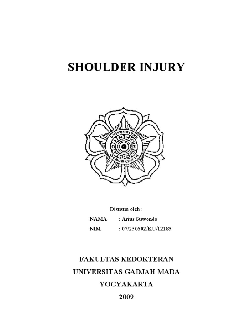 Cedera dan Anatomi Bahu | PDF