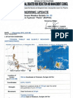 NDRRMC SWB No. 3 re Typhoon Pablo (BOPHA)