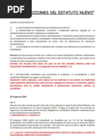 CONTRADICCIONES ESTATUTO