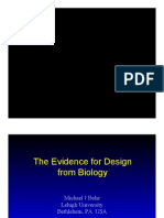 The Evidence for Design From Biology at U of T; Dr. Michael Behe