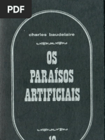 Charles Baudelaire - Os Paraísos Artificiais (Editorial Estampa, 1995)