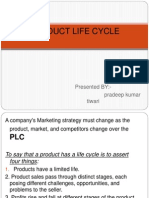 Product Life Cycle: Presented BY:-pradeep Kumar Tiwari
