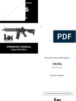 HK 416 Operators Manual