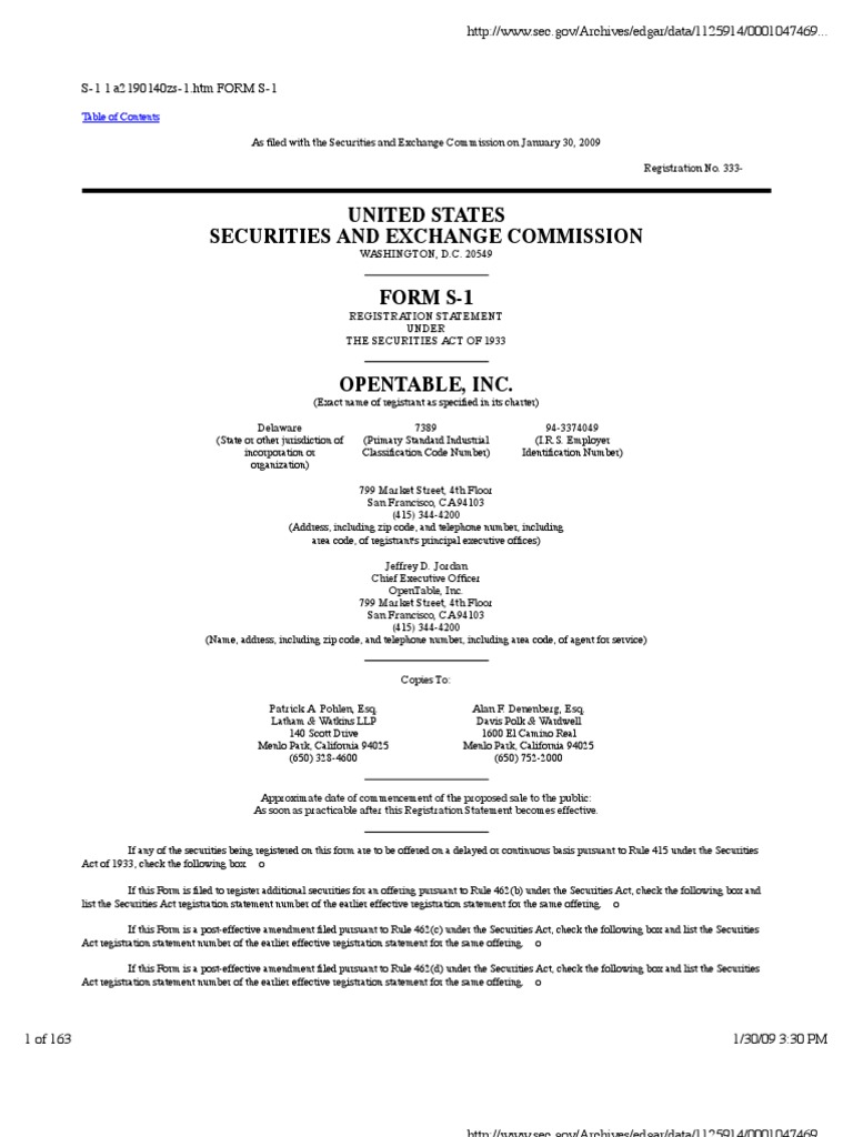 Sec Filing Initial Public Offering Stocks