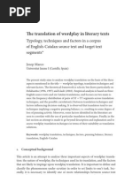 Download The translation of wordplay in literary texts Typology techniques and factors in a corpus of English-Catalan source text and target text segments by ehsaan_alipour SN115305176 doc pdf